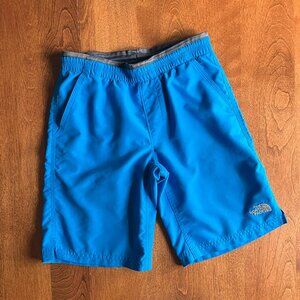 The North Face blue water shorts M 10/12